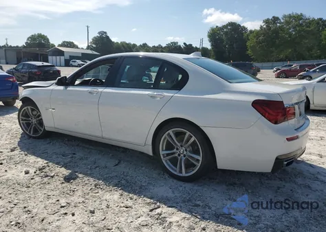 2013 BMW 740 I из США, поврежденный, VIN WBAYA6C53DC995000